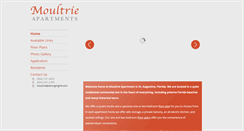 Desktop Screenshot of moultrieapts.com