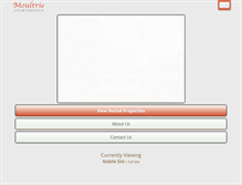 Tablet Screenshot of moultrieapts.com